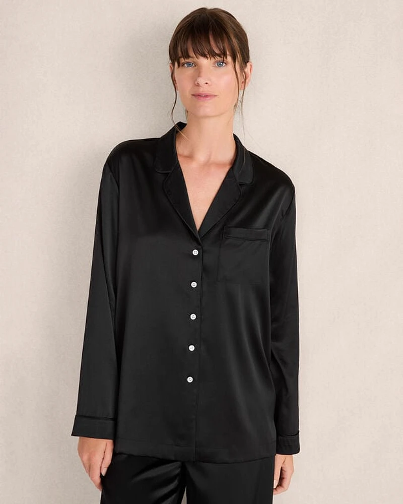 Washable Silk Pajama Shirt