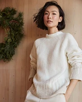 Lofty Knit Icicle Detail Sweater