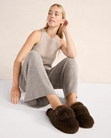 Faux Fur Slippers