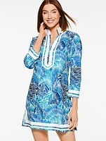 Cabana Life® Tunic Cover-Up - Beach Palm