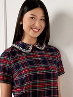 Shift Dress - Dashing Plaid