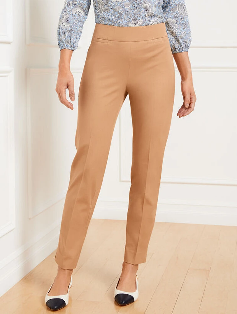 Talbots Chatham Slim Leg Ankle Pants - Curvy Fit