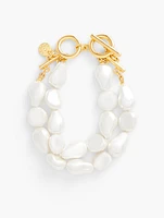 Classic Pearl Torsade Bracelet