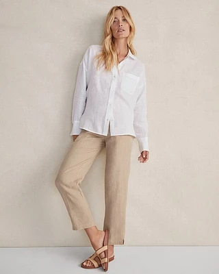 Linen Boxy Shirt