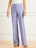 Talbots Greenwich Pants - Lawn Stripe