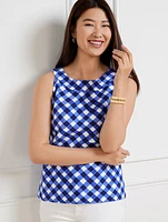 Halter Tank - Gingham