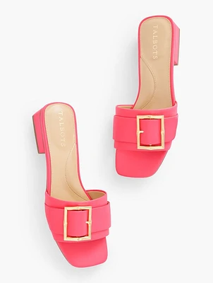 Viv Soft Nappa Slide Sandals