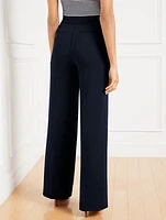 Easy Travel Wide Leg Pants