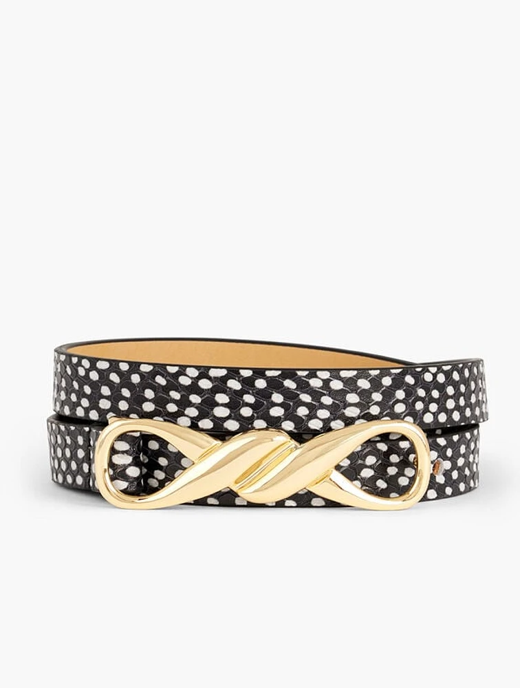 Gemelli Buckle Belt - Ocelot