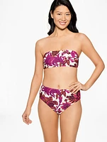 Aqua Club Bandeau Bikini Top - Bali Blooms