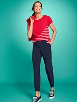Supersoft Jersey Short Sleeve Tee - Classic Stripe
