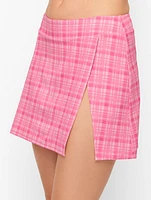 Cabana Life® Sunrise Plaid Swim Skirt