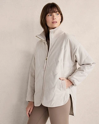 Varley Libby Plush Quilt Jacket