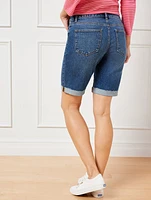 Girlfriend Denim Shorts