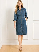 Denim Shirtdress - Delmar Wash