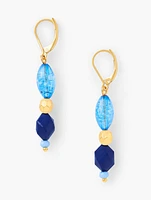 Delicate Bead Drop Earrings