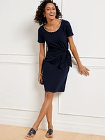 Nantucket Slub Side Tie Dress