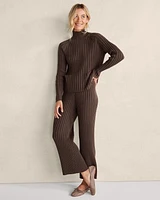 Organic Cotton Rib Knit Pants