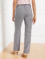 Lake Glen Plaid Straight Leg Pants