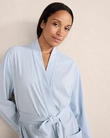 Organic Cotton Jersey Heather Robe