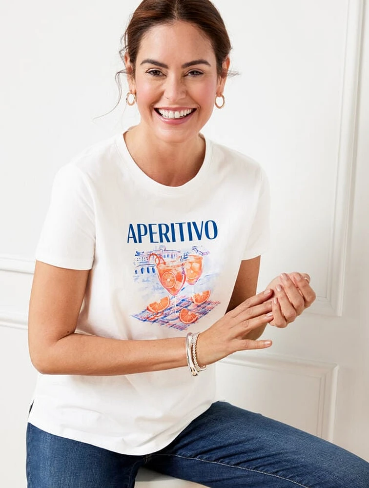 Crewneck Tee - Aperitivo