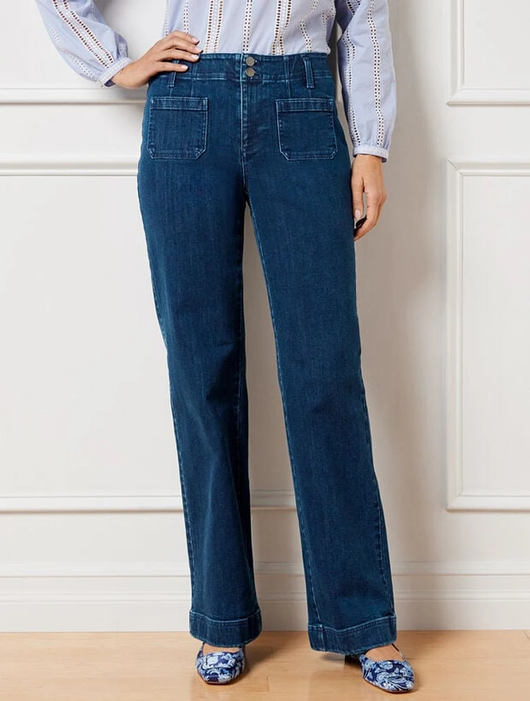 Wide Leg Trouser Jeans