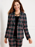 Celebrate Plaid Blazer