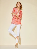 Embellished Palm Tunic