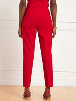 Slim Ankle Luxe Double Cloth Pants