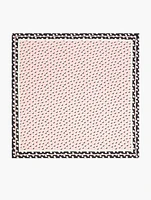 Shadow Dot Silk Square Scarf