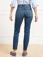 Slim Ankle Jeans - Charlie Wash Curvy Fit