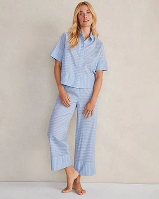 Organic Cotton Poplin Dot Sleep Set