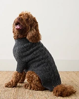 Marled Organic Cotton Dog Sweater