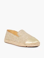 Izzy Espadrille Flats - Linen