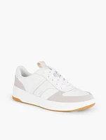 Keds® Court II Leather Suede Sneakers