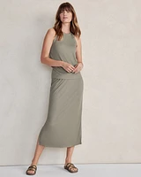 Modal Ribbed Skirt