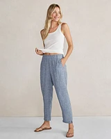 Linen Straight Leg Pants