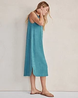 Terry Cloth Halter Dress