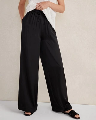 Silky Drawstring Pants