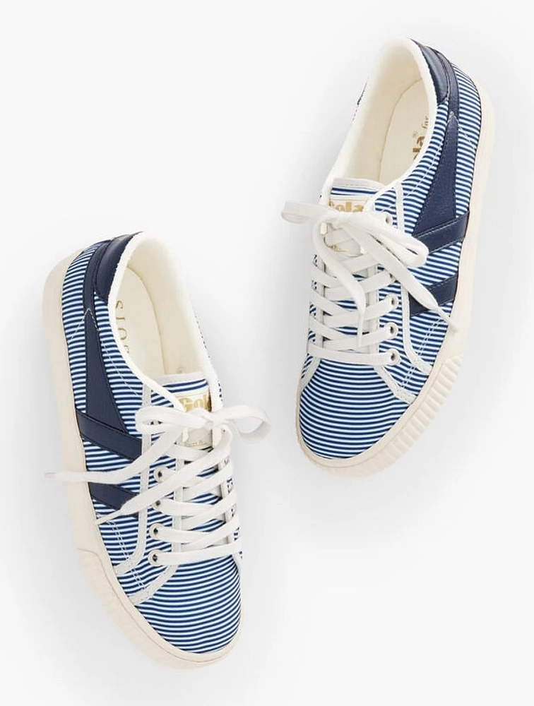 Gola® Mark Cox Tennis Sneakers - Elegant Stripe