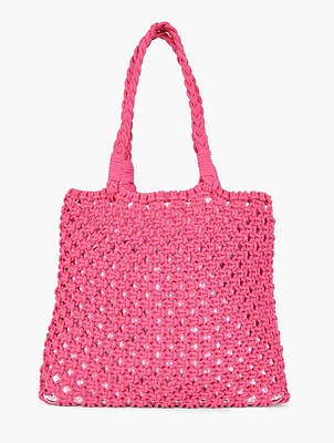 Knotted Cord Tote