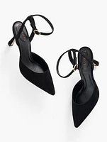 Evelyn Flare Heel Pumps