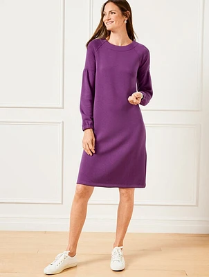 Lantern Sleeve Shift Dress