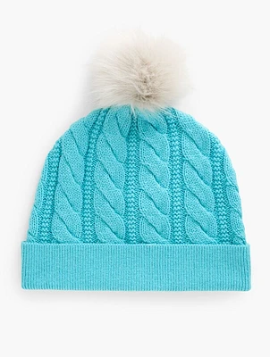 Soft Cable Knit Beanie