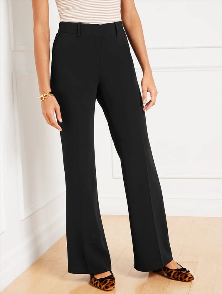 Easy Travel Flare Leg Pants