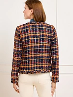 Tweed Jacket - Sunflower Plaid