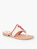 Jack Rogers® Lobster Embroidered Sandals