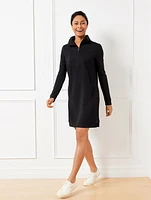 AirKnit Stretch Half-Zip Dress