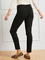 Slim Ankle Jeans - Black Curvy Fit