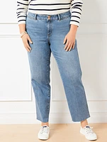 Straight Leg Jeans - Pearl Wash